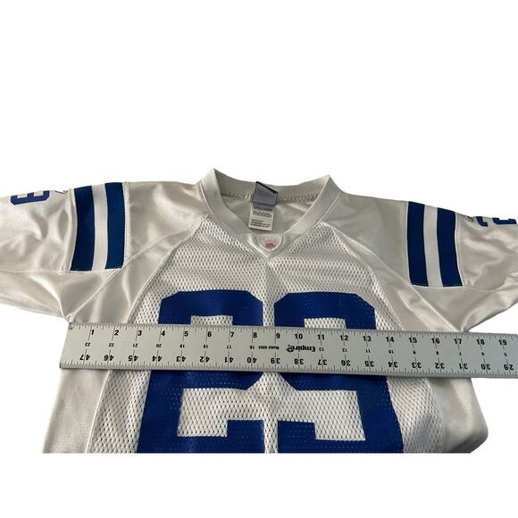 YOUTH Reebok NFL Authentic Joseph Addai 29 Kids Medium Jersey Indianapolis Colts - Picture 4 of 10